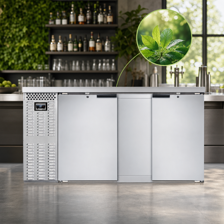 Product image #4 for Continental Refrigerator BB69NSS 69-Inch 2-Door Refrigerated Back Bar Cooler
