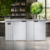 Thumbnail image #4 for Continental Refrigerator BB69NSS 69-Inch 2-Door Refrigerated Back Bar Cooler