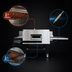 Thumbnail image #4 for Moretti Forni TT98E1S Single-Deck Electric Conveyor Pizza Oven with 32-Inch Belt and Stand Included