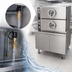 Thumbnail image #4 for Crown SCDA-3 Three-Compartment Steam Coil Do-All Dual-Pressure Steamer with Cabinet Base