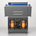 Thumbnail image #4 for Insinger Dishwashers ADMIRAL 44 Single Tank High-Temp Rack Conveyor Dishwasher, Stainless Steel, 233 Racks/Hour