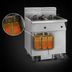 Thumbnail image #4 for Imperial IFSSP650ET Electric Floor Fryer, 6-Battery, 50 lb. Per Tank, Built-In Space Saver Filter System