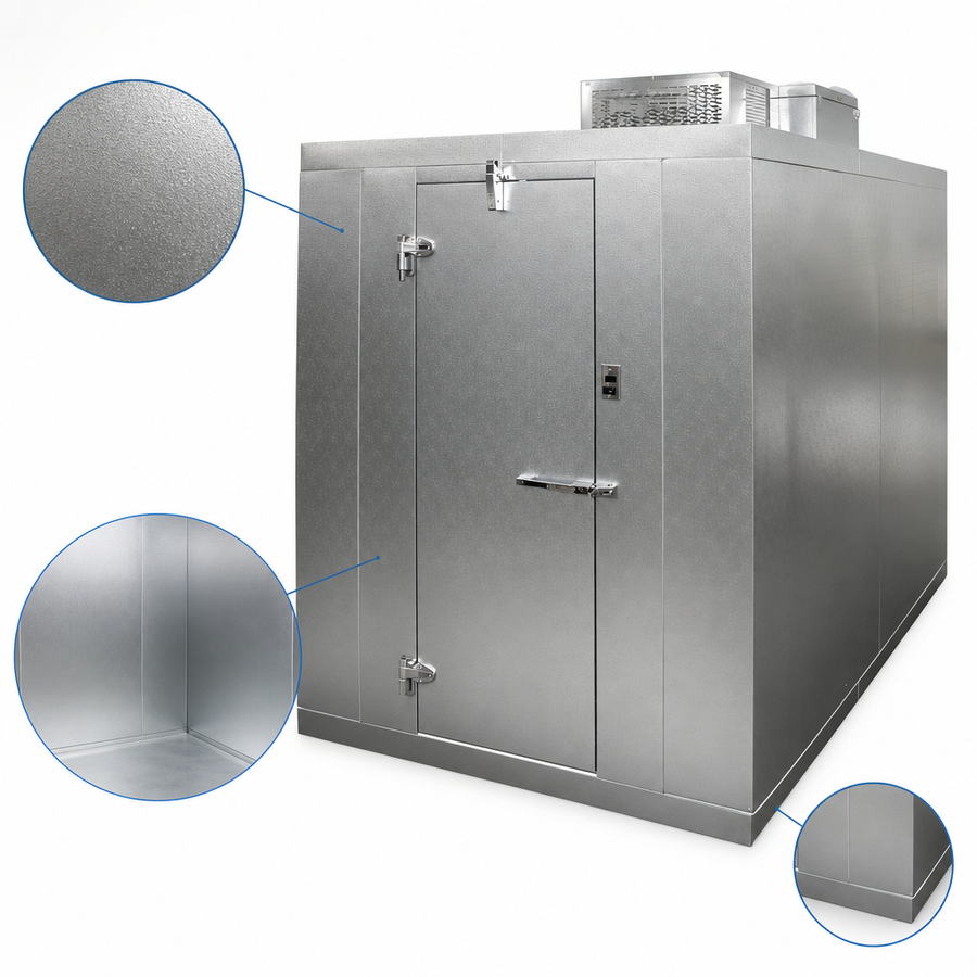 26-Gauge Coated Steel Panel Construction