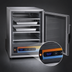Thumbnail image #4 for Panco Extended Undercounter Heated Holding Cabinet with Clear Polycarbonate Door