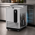 Thumbnail image #4 for Turbo Air Super Deluxe 24-Inch Stainless Steel Sliding Lid Bottle Cooler, 3.6 Cu. Ft.