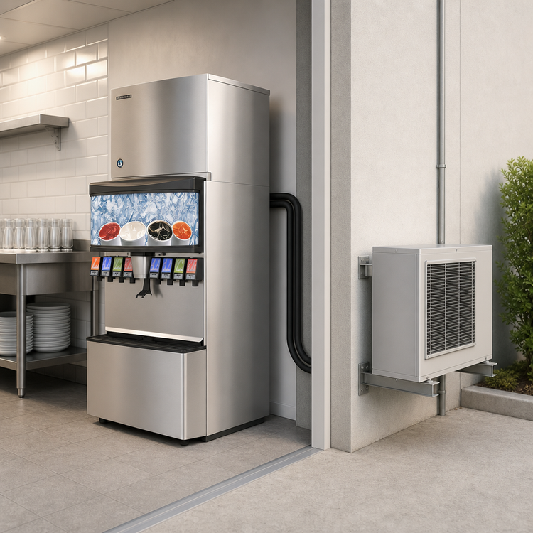 Product image #5 for Hoshizaki KMD-705MRJZ 30-Inch Remote Air-Cooled Modular Crescent Cube Ice Maker