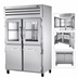 Thumbnail image #4 for True SPEC SERIES Two-Section Pass-Thru Refrigerator with Half Glass Front Doors and Stainless Rear Doors