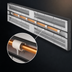 Thumbnail image #4 for Hatco Glo-Ray 42-Inch Dual Infrared Strip Heater, Aluminum, 2.35 kW, Unlighted