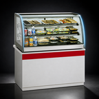 Thumbnail image #4 for Federal Industries Countertops CRB3628 36-Inch Countertop Self-Contained Refrigerated Deli Case with Curved Glass and LED Shelves