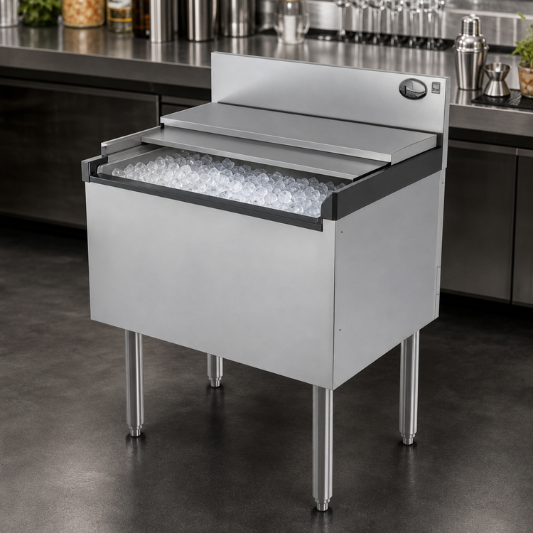 Product image #4 for Top Shelf TSD42IC 42-Inch Deck-Style Modular Underbar Ice Bin/Cocktail Unit, Non-Cold Plate