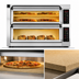 Thumbnail image #4 for PizzaMaster 450 Series Countertop Stone Hearth Electric Pizza Oven, 2 Chambers, Digital Controls, 18 kW