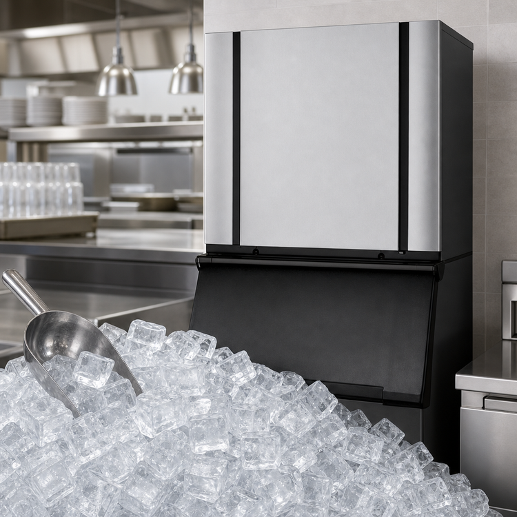 Product image #5 for Ice-O-Matic Elevation Series Modular Full Size Cube Ice Maker with Remote Condenser, 30.25 Inch Wide, 968 lb./Day