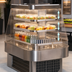 Thumbnail image #4 for Howard-McCray 42 Series Island Open Merchandiser, 60 Inch W x 42 Inch D, Remote Refrigeration, Stainless Steel, LED Shelves
