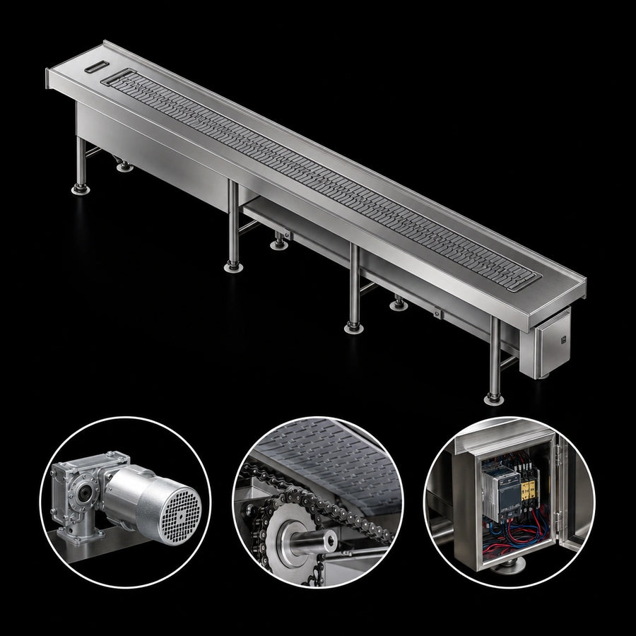 Variable Speed Motorized Belt