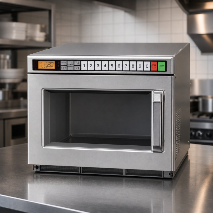 Product image #4 for Panasonic PRO1 1700W Heavy-Duty Countertop Commercial Microwave Oven, 0.6 Cu. Ft., 30-Program Memory