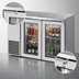 Thumbnail image #4 for 48-Inch Two-Section Self-Contained Back Bar Cooler with Glass Hinged Doors