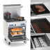 Thumbnail image #4 for Comstock-Castle 30-Inch Commercial Gas Range with 2 Open Burners, 18-Inch Char-Broiler, and 26.5-Inch Standard Oven