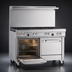Thumbnail image #4 for Southbend Ultimate 48-Inch Natural Gas Restaurant Range with 8 Star/Sauté Burners, Convection Oven, and Cabinet Base