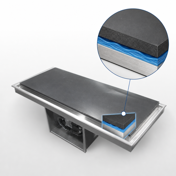 Product image #4 for Delfield N8231GP 31-Inch Drop-In Self-Contained Granite Frost Top