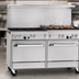 Thumbnail image #4 for Southbend Ultimate 60-Inch Commercial Gas Restaurant Range with 4 Open Burners, 36-Inch Charbroiler, Standard Oven, and Convection Oven