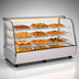 Thumbnail image #4 for Omcan 48-Inch Countertop Full-Service Heated Display Case with Curved Glass, 7.14 Cu. Ft.