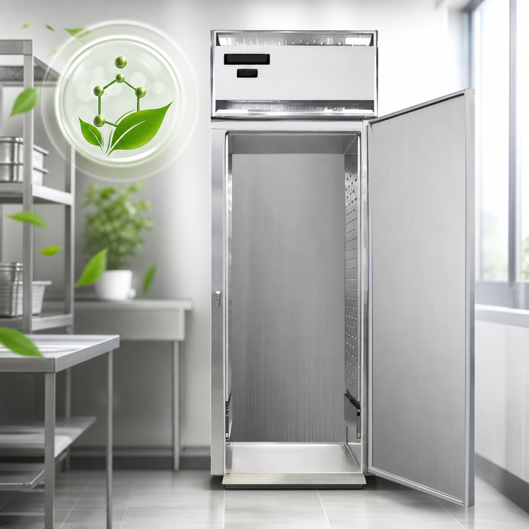 Product image #4 for Continental Refrigerator D1FINSA Designer Line One-Section Roll-In Freezer, Stainless Steel Exterior
