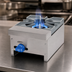 Thumbnail image #4 for Comstock-Castle FHP1 Countertop Gas Hot Plate, 12 Inch Wide Single Burner, 24,000 BTU, Stainless Steel, Without Legs