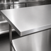 Thumbnail image #4 for John Boos Stainless Steel Countertop, 144 x 48 Inches, 1-1/2 Inch Thick, Flat No Backsplash