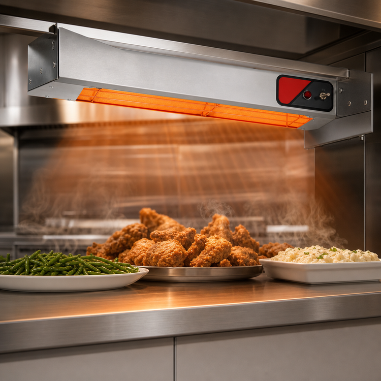 Product image #4 for Nemco Dual 36-Inch Infrared Strip Heater, 240V