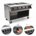 Thumbnail image #4 for Spec-Master SPHT4CB-240-3 4-Well Electric Sealed Hot Food Table with AutoFill