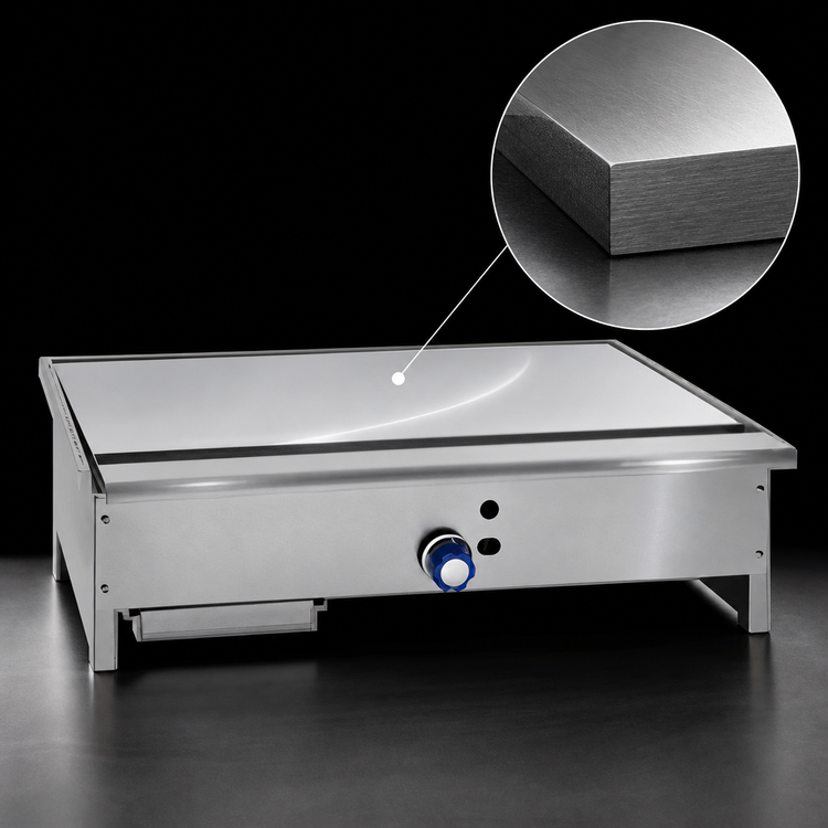 Product image #4 for Imperial ITY-48 48-Inch Gas Teppan-Yaki Countertop Griddle, 30,000 BTU