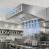 Thumbnail image #4 for SpecAir HESFA96-120 Wall Type Short Front Make-Up Air Exhaust Hood, 120 Inches