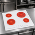 Thumbnail image #4 for Summit Commercial 23-1/4 Inch 4-Burner Electric Radiant Cooktop with White Ceramic Glass Surface