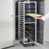 Thumbnail image #4 for New Age Heavy-Duty Open Frame Roll-In Refrigerator/Proofer Rack for 18 x 26 Pans, 18-Pan Capacity, End Load