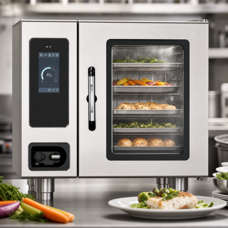 Product image #4 for Alto-Shaam Prodigi™ Classic 6-10G Countertop Boiler-Free Gas Combi Oven/Steamer