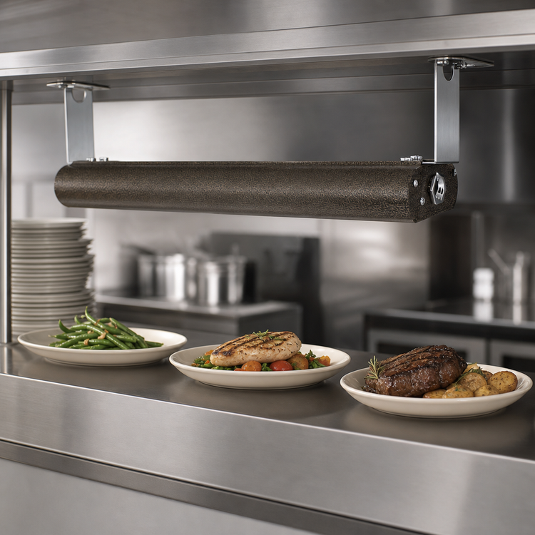 Product image #4 for Vollrath 48-Inch Low Profile Unlighted Heat Strip, 208V