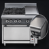 Thumbnail image #4 for Vulcan V Series 36-Inch Heavy-Duty Gas Range with 2 Open Burners, 18-Inch Thermostatic Griddle, and Convection Oven Base