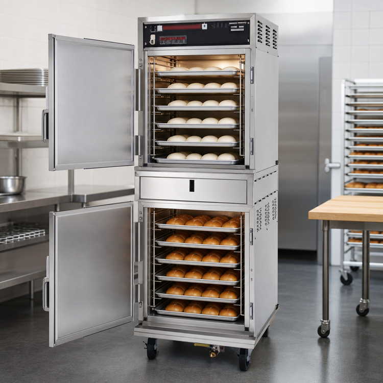 Product image #4 for Henny Penny SmartHold HHC-992 Stacked Humidified Holding Cabinet, 10 Full-Size Sheet Pan Capacity