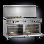 Thumbnail image #4 for Southbend (Middleby) Ultimate 4601AD-4T 60-Inch Gas Range with 2 Open Burners, 48-Inch Thermostatic Griddle, Standard & Convection Ovens