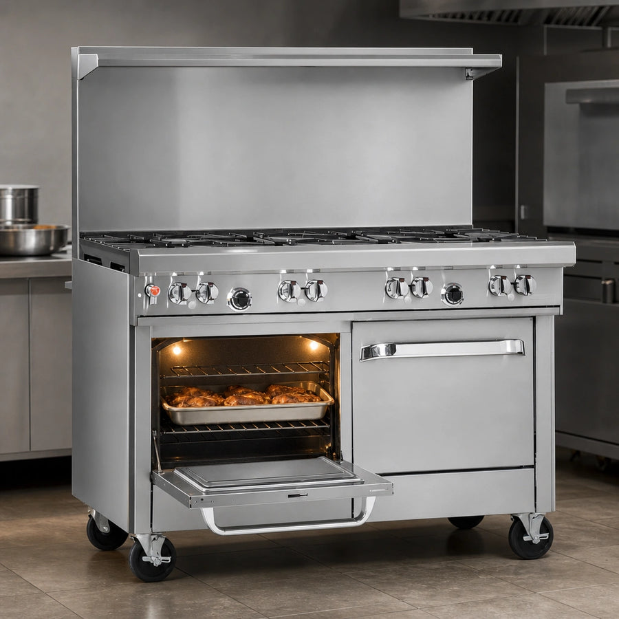 Standard Oven with Battery Spark Ignition