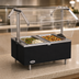 Thumbnail image #4 for Eagle Service Mate Deluxe Self-Service Tabletop Buffet Hot Food Table with Sneeze Guard, 3 Wells, 48 Inch, 240V 3-Phase