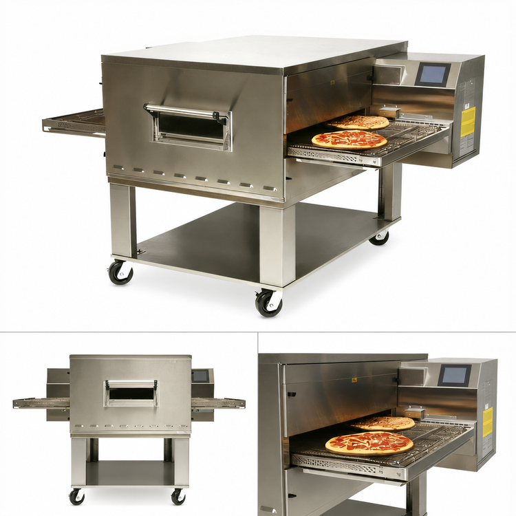 Product image #4 for Middleby Marshall PS640G-1 Impingement PLUS Gas Conveyor Oven, Single Deck, 32-Inch Belt, Floor Model