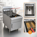 Thumbnail image #4 for Eagle Group RedHots CLGF30-NG 30 lb Countertop Natural Gas Deep Fryer, Single Fry Pot, Thermostatic Controls
