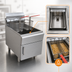 Thumbnail image #4 for RedHots 30 lb. Countertop Natural Gas Deep Fryer with Single Fry Pot and Thermostatic Controls