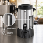 Thumbnail image #4 for Hamilton Beach Proctor-Silex 45060R 60-Cup Commercial Electric Coffee Urn, Single-Wall Insulated, Brushed Aluminum