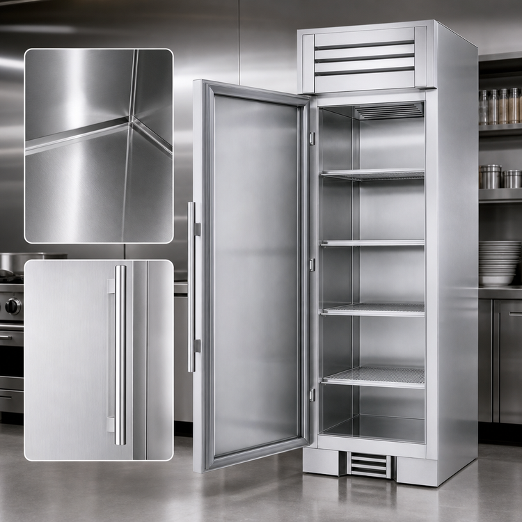 Product image #4 for True Residential 24-Inch One-Section Upright Reach-In Freezer Column with Solid Door