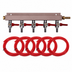 Thumbnail image #4 for Glastender Five-Product Beer Gas Manifold Kit