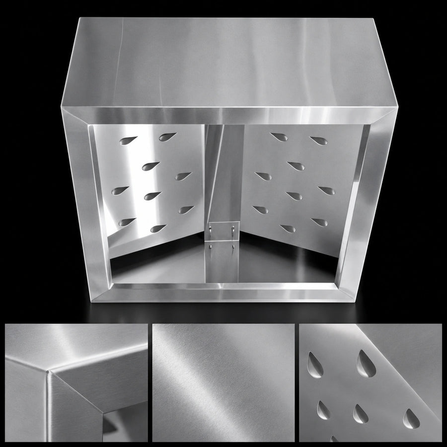 18GA Stainless Steel Construction