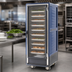 Thumbnail image #4 for Metro C5 3 Series Mobile Full-Height Heated Holding Cabinet with Clear Polycarbonate Door, Blue Insulation Armour, 35-Pan Capacity