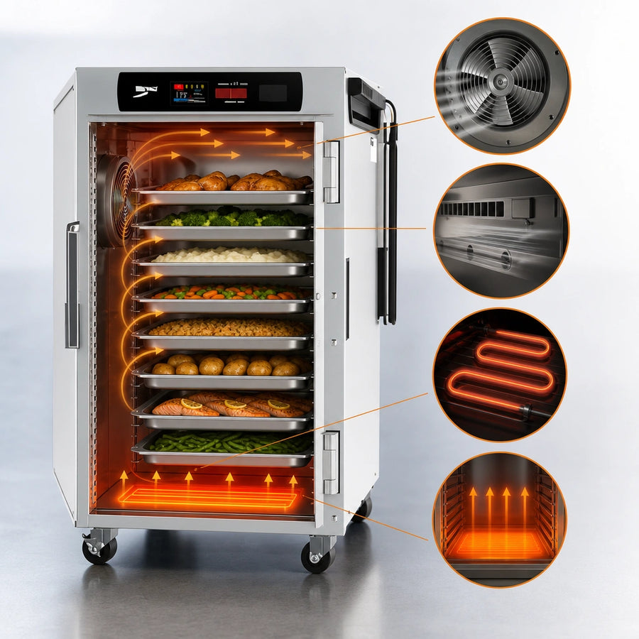 Hybrid Convection/Radiant Heating